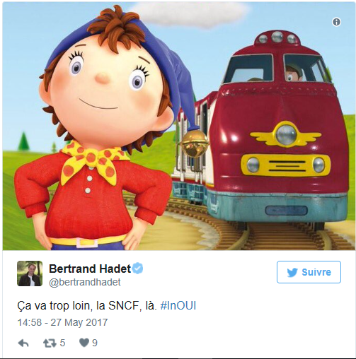 « inOUI », la nouvelle marque de la SNCF